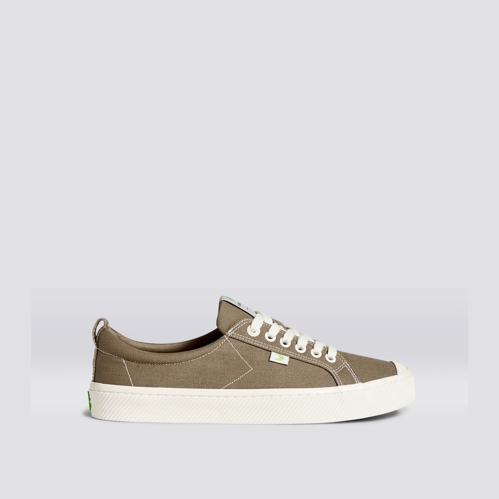 OCA LOW Cariuma Low Top Tela Vegan Nude Homme | RKM-7571721